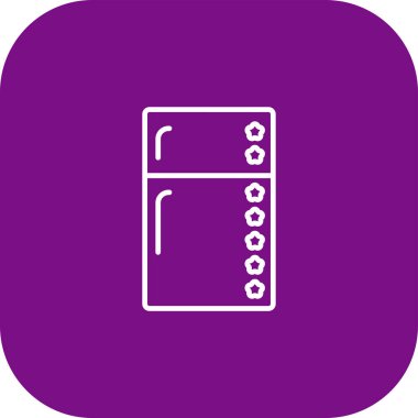 Benzersiz koşullandırma vektör çizgisi simgesi