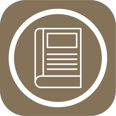 Modern eğitim ikonunun vektör illüstrasyonu