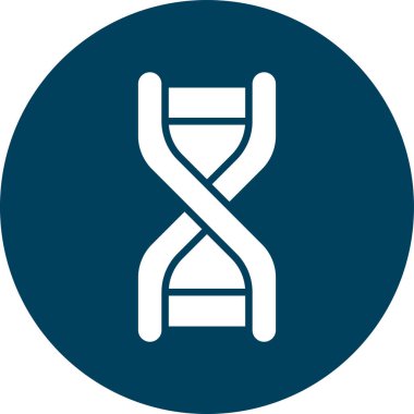 DNA simgesi vektör illüstrasyonu