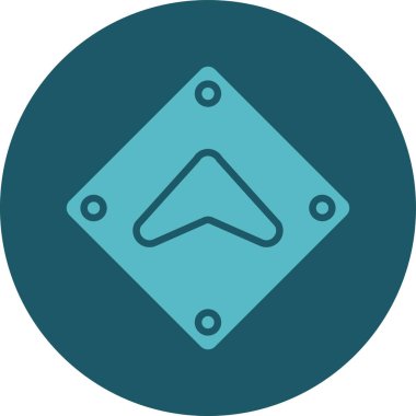 Eşsiz Vektör Satırı Simgesi