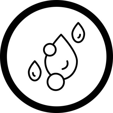 Bebeğim. Web simgesi basit illüstrasyon