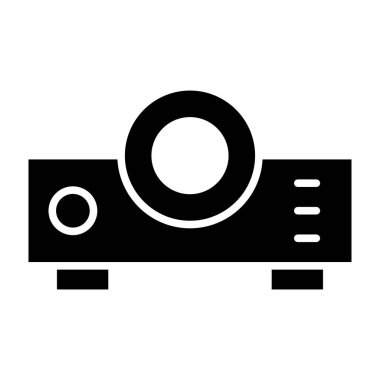 kamera vektör simgesi düz simge