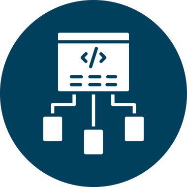 ağ simgesi, vektör illüstrasyonu