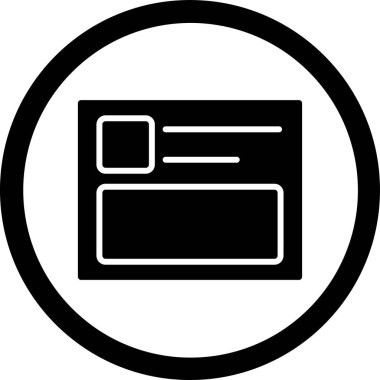 Kredi kartı ikonu vektör illüstrasyonu