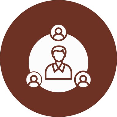 iş simgesi vektör illüstrasyonu