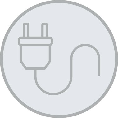 kablo simge vektör çizim