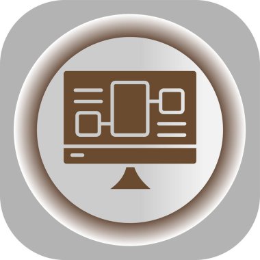 Eşsiz Vektör Satırı Simgesi