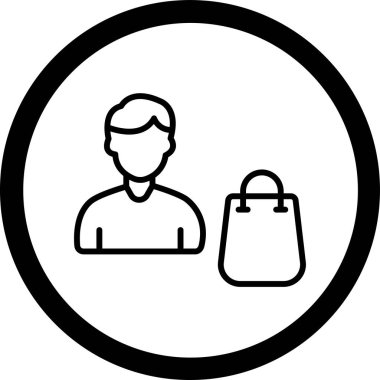 çanta çanta ikonu vektör illüstrasyon tasarımı