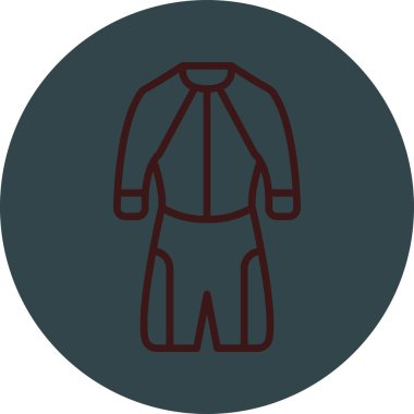 Modern simgenin vektör illüstrasyonu