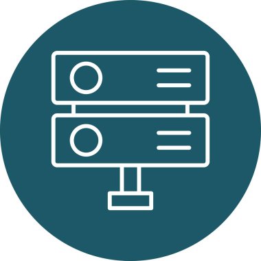 seo modern simgesinin vektör illüstrasyonu