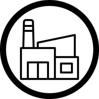 Yapı simgesinin vektör illüstrasyonu