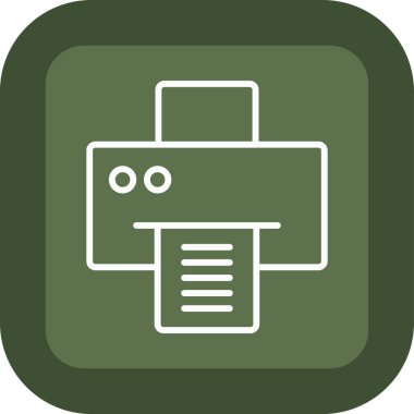 Modern simgenin vektör illüstrasyonu