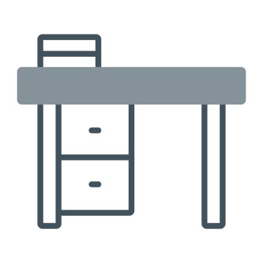 mobilya düz vektör simgesi