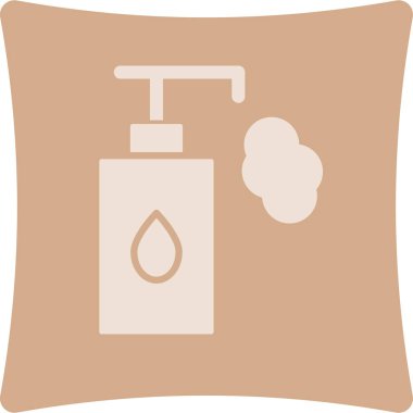 sabun şişesi vektör çizgisi renk simgesi