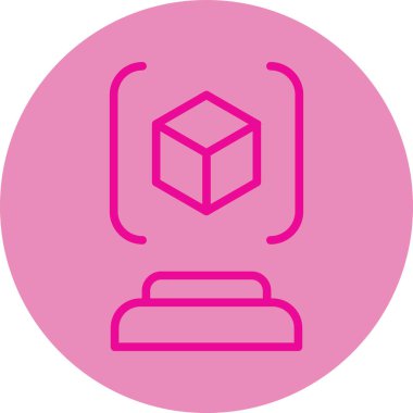 Modern binanın vektör illüstrasyonu