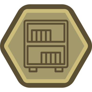 Sikke vektör simgesi modern basit illüstrasyon