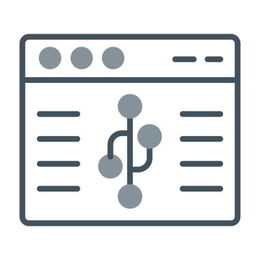 seo modern simgesinin vektör illüstrasyonu