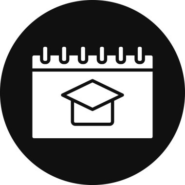 Eğitim simgesinin vektör illüstrasyonu