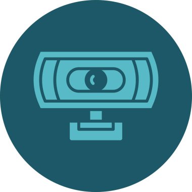 Göz simgesi vektör illüstrasyonu