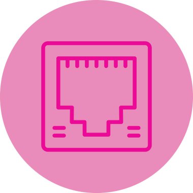 Modern b 'nin vektör illüstrasyonu eksik simgesi