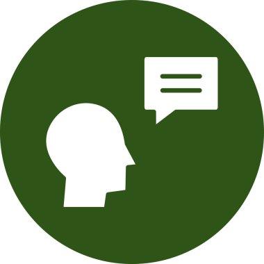 Konuşma baloncukları. Sohbet baloncukları vektör illüstrasyonu. Konuşma baloncukları vektör simgesi, vektör illüstrasyonu