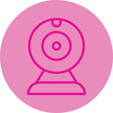 Zil. Web simgesi basit illüstrasyon