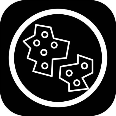 Gıda simgesinin vektör illüstrasyonu