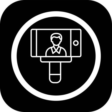 Seo simgesinin vektör illüstrasyonu