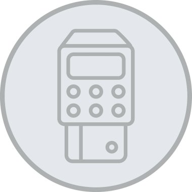 Modern oto tamir simgesinin vektör illüstrasyonu