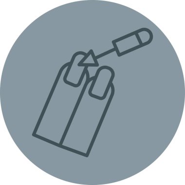 Bir kalemin vektör illüstrasyonu