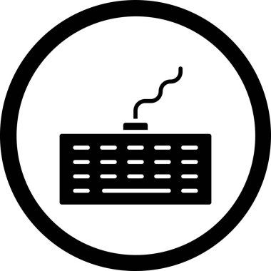 Klavye Web Simgesi, Basit Resim