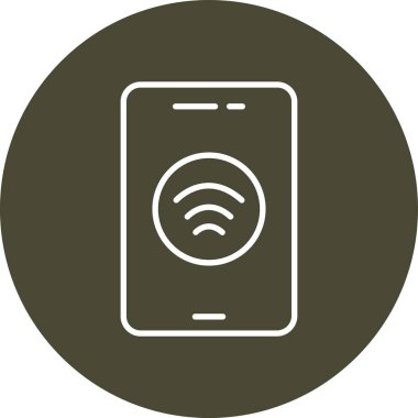 Vektör Mobil simge illüstrasyonu