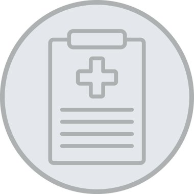 Tıbbi çapraz simge vektör çizimi