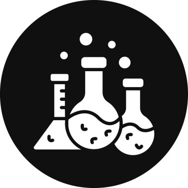 Laboratuvar Test vektör simgesi