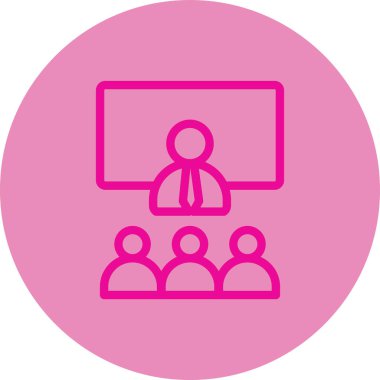 Seo simgesinin vektör illüstrasyonu