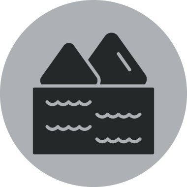 tekne web simgesi basit illüstrasyon