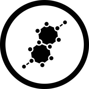 Modern bir simgenin vektör illüstrasyonu