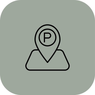 konum simgesi. İğne simgesi. Harita iğnesi. vektör