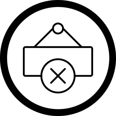 simge vektör illüstrasyonu yok