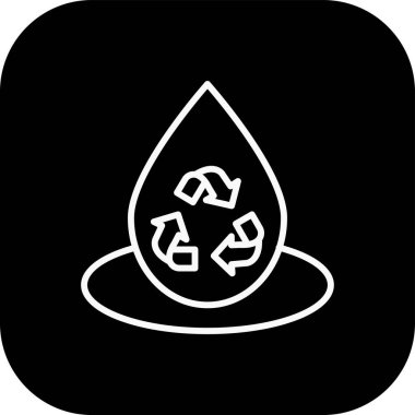 vektör geri dönüşüm simgesi çizimi