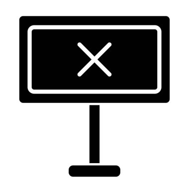 Bilgisayar ekranı. Web simgesi