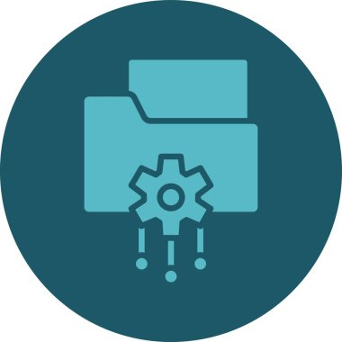 Vektör dişli simge tasarlamak