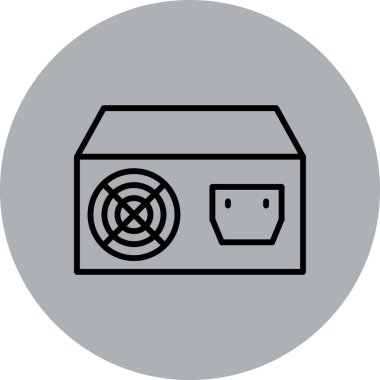 Gıda simgesinin vektör illüstrasyonu