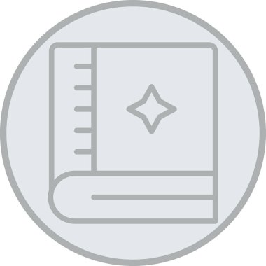 belge simgesi, vektör çizimi