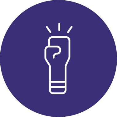 ampul simgesi vektör illüstrasyonu