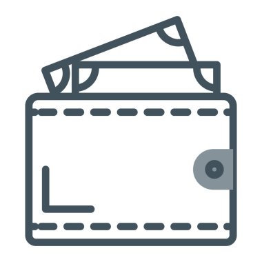 Kredi kartı ikonu vektör illüstrasyonu