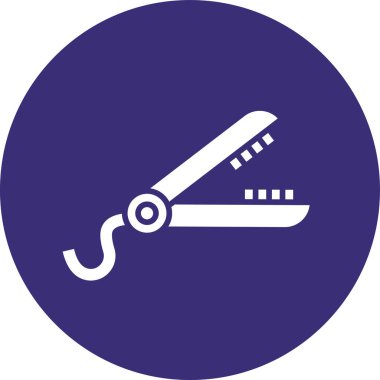 uçak ikonu vektör illüstrasyonu