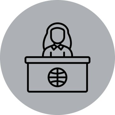 iş ve finans simgesi, vektör illüstrasyonu