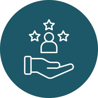 Müşteri servisi. Basit resimleme