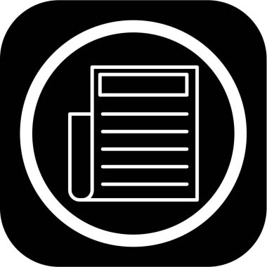 Web ve mobil için vektör simgesi